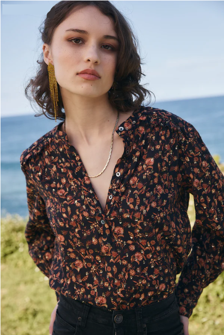 Delphine Blouse Black